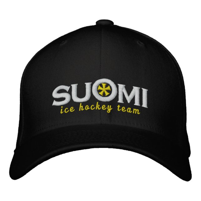 Casquette Brodée Suomi Finlande (Devant)