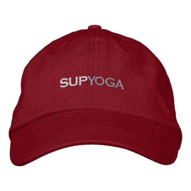 CASQUETTE BRODÉE SUP YOGA (Devant)