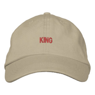 Casquette Brodée Super Cap Roi Texte Beau Chapeau Brodé