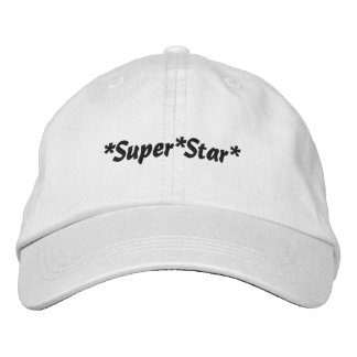 Casquette Brodée Super Star Top-Notch Fantastique Haute Qualité-Cas