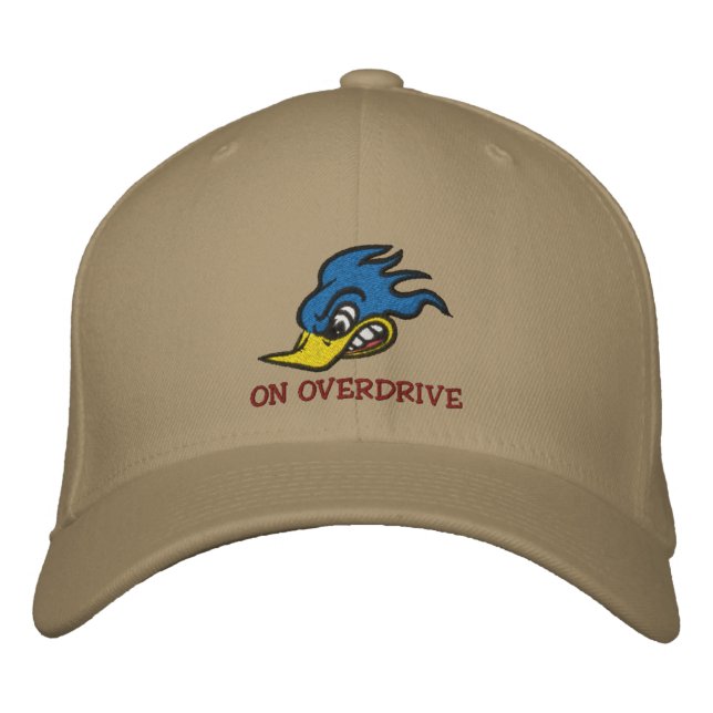 Casquette Brodée Sur l'overdrive (Devant)