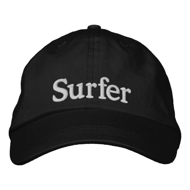 Casquette Brodée Surfeur (Devant)