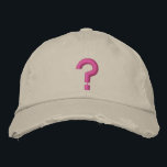 Casquette Brodée ? Symbole brodé de la marque de question sur le Ca<br><div class="desc">? - symbole de point d'interrogation. Un point d'interrogation au lieu d'une ampoule pour symboliser la confusion au lieu d'une grande idée !</div>