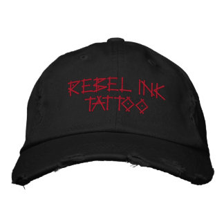 CASQUETTE BRODÉE TATOO D'ENCRE REBEL