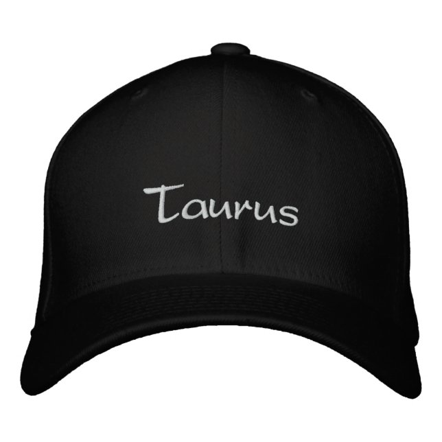 Casquette Brodée Taurus (Devant)