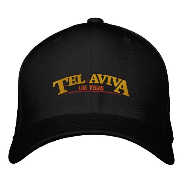 Casquette Brodée Tel Aviva Las Vegas (Devant)