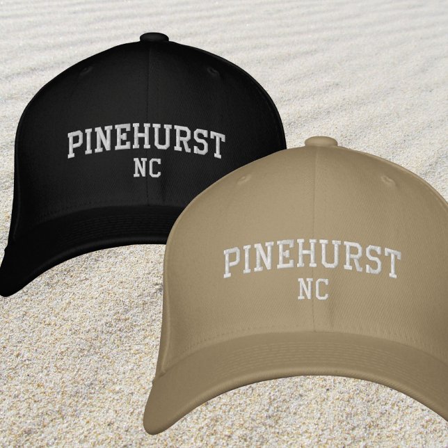 Casquette Brodée Tenue de vacances à la plage à Pinehurst Caroline  (Créateur téléchargé)