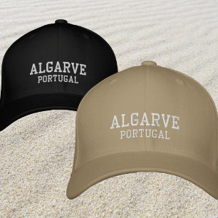 Casquette Brodée Tenue de vacances de plage à Algarve Portugal