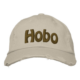 Casquette Brodée Texte Hobo