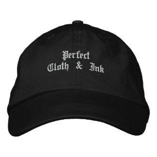 Casquette Brodée Tissu et encre parfaits
