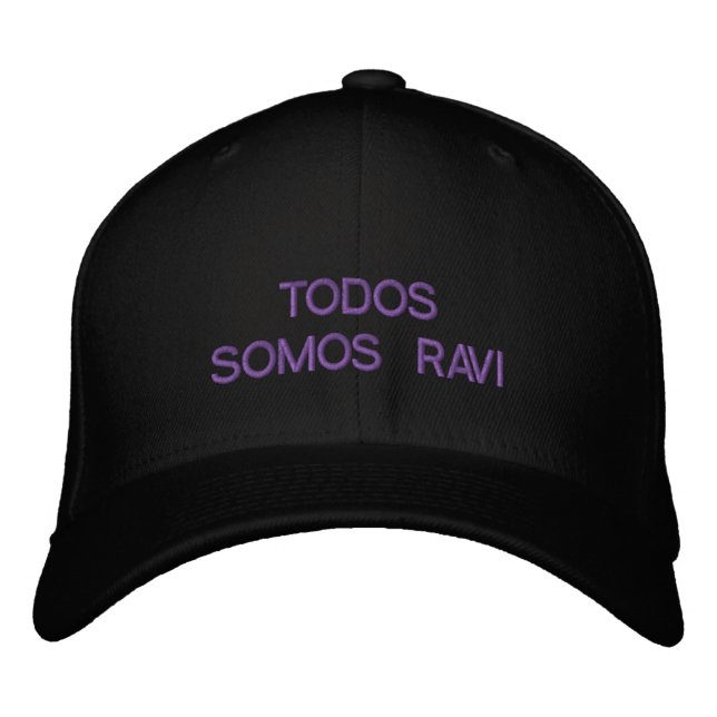 Casquette Brodée Todos Somos Ravi (Devant)