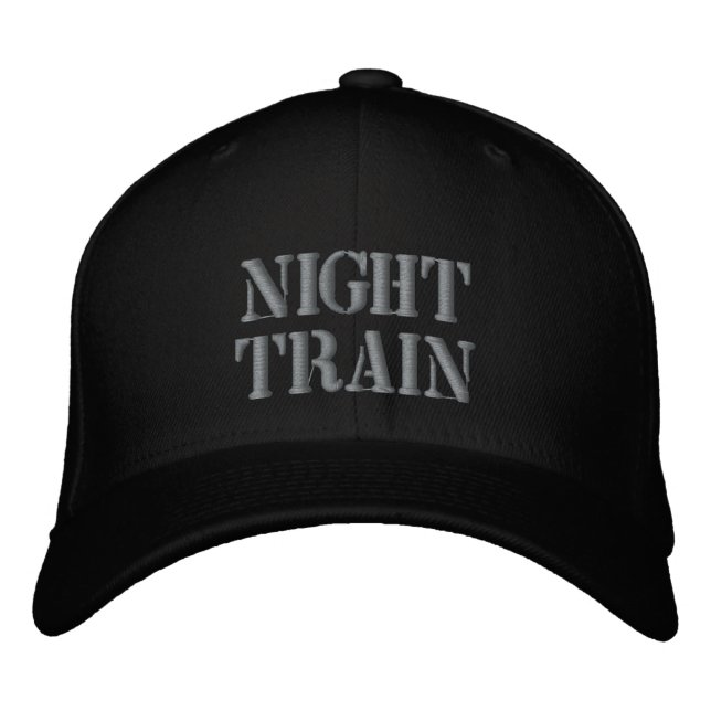 CASQUETTE BRODÉE TRAIN DE NUIT (Devant)