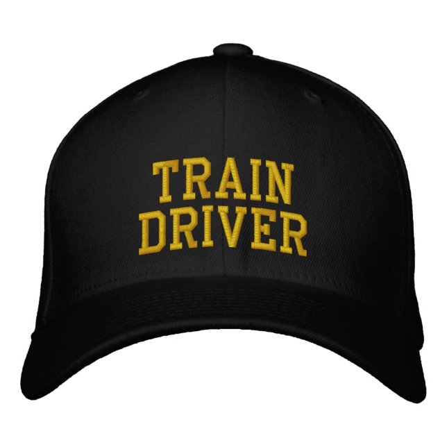 CASQUETTE BRODÉE TRAINS À VAPEUR (Devant)