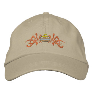 Casquette Brodée Tribal de curling