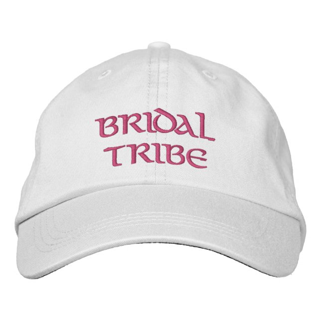 Casquette Brodée Tribu nuptiale (Devant)