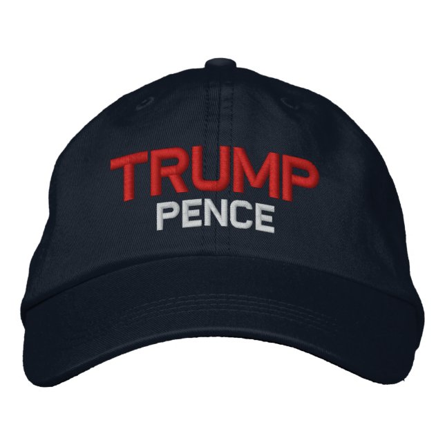 Casquette Brodée Trump Pence (Devant)