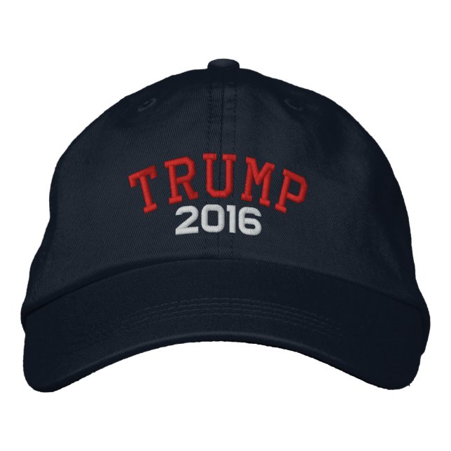 Casquette Brodée Trump - PEUT CHANGER D'ANNÉE EN 2024 (Devant)