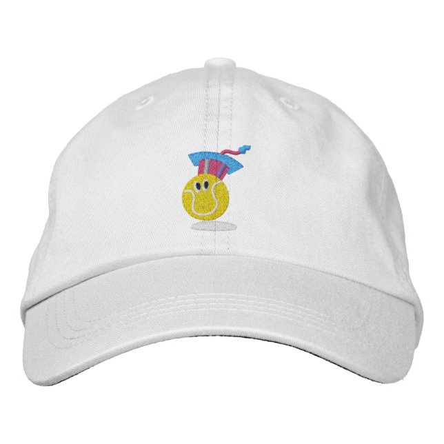 Casquette Brodée TTA_boule souriante (réglable de base) (Devant)