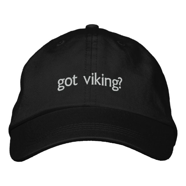Casquette Brodée tu as du viking ? (Devant)