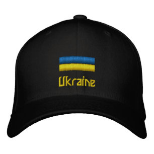 Casquette Brodée Ukraine & drapeau ukrainien mode / Patriotes de Ki