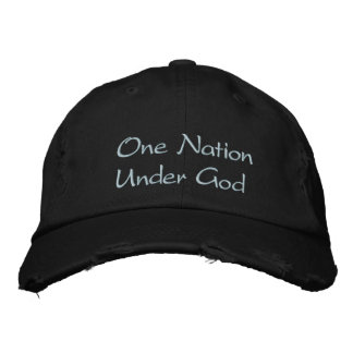 Casquette Brodée Une nation sous Dieu