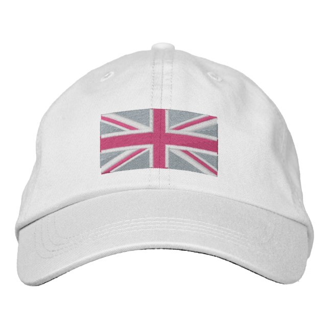Casquette Brodée Union Jack (Devant)