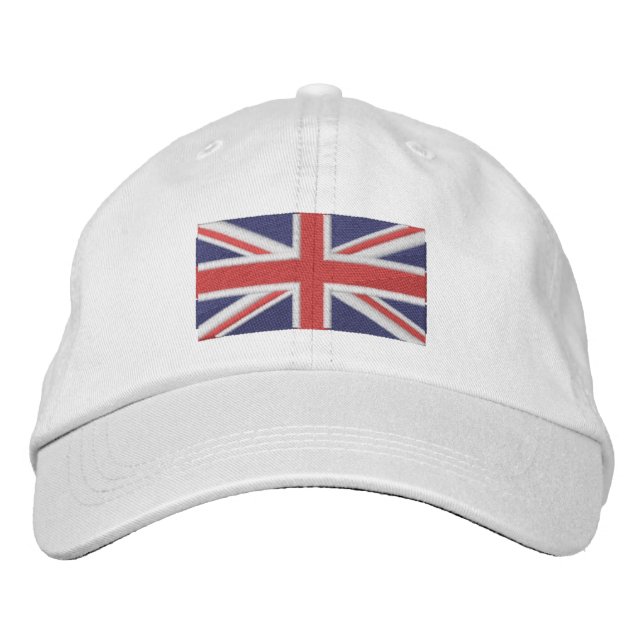 Casquette Brodée Union Jack (Devant)