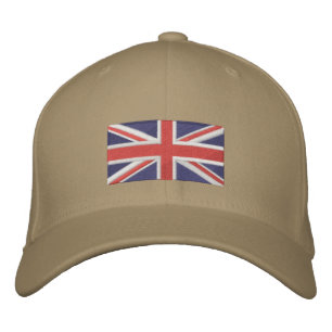 Casquette Brodée Union Jack - Couleur complète