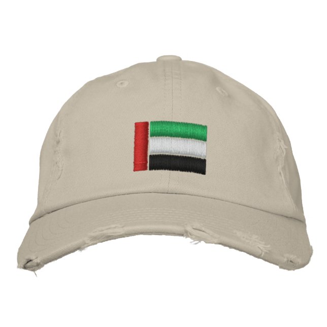 Casquette Brodée United Arab Emirat Flag (Devant)