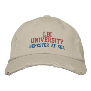 CASQUETTE BRODÉE UNIVERSITÉ LBI