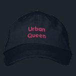 Casquette Brodée Urban Queen - Stylish Magnifique Marine Cool Casqu<br><div class="desc">Dirigez les rues en style avec le casquette brodé Urban Queen — où l'audace rencontre la beauté. Ce casquette réglable marine dispose d'un texte personnalisé qui reflète votre esprit féroce et votre esprit citadin chic. Que vous soyez en déplacement ou que vous fassiez une déclaration, ce casquette est votre couronne...</div>