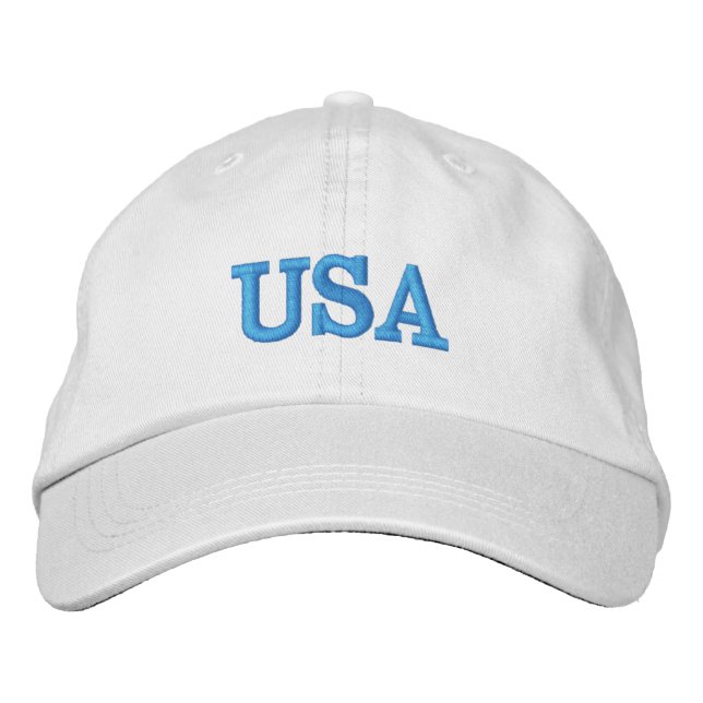 Casquette brodée USA | Casquette patriotique class (Devant)