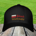 Casquette Brodée Varsovie & Pologne mode / Drapeau polonais<br><div class="desc">Casquettes brodés : Pologne & Varsovie,  Polonais Drapeau chapeaux de baseball / camionneur pour les patriotes Polska - amour mon pays,  voyages,  vacances / fans de sport</div>