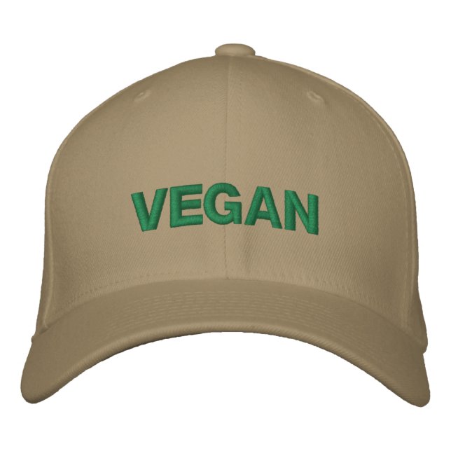 CASQUETTE BRODÉE VEGAN (Devant)