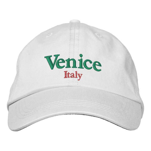 Casquette Brodée Venise Italie City Pride (Devant)