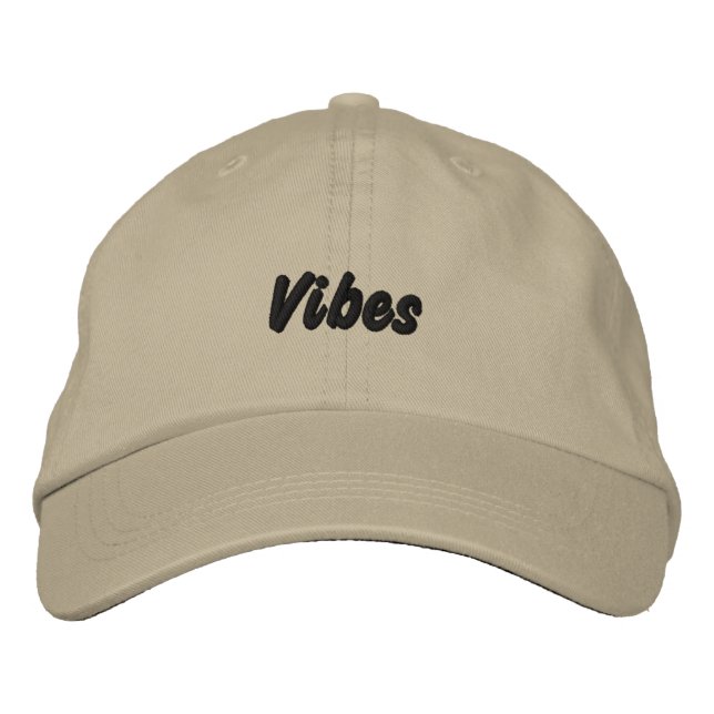 Casquette Brodée Vibes (Devant)