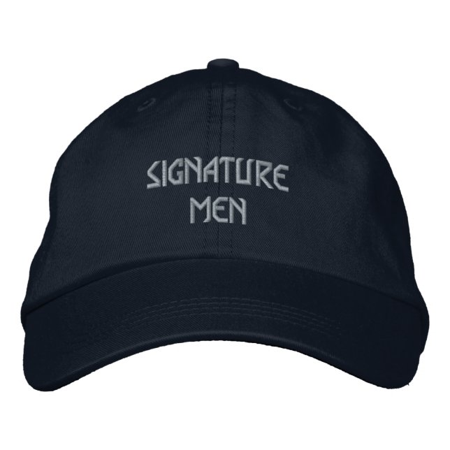 Casquette Brodée Vibes Suprêmes de Chapeau Réglable pour Hommes à S (Devant)