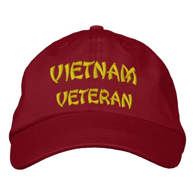 CASQUETTE BRODÉE VIETNAM VETERAN (Devant)