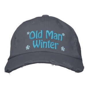 Casquette Brodée Vieux hiver