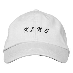 Casquette Brodée Visières de couleur blanche Nice et Belle