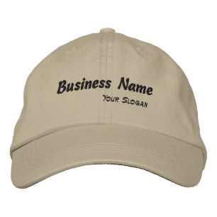 Casquette Brodée Visor Nom commercial Texte Tangerine personnalisée