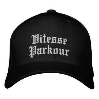 Casquette Brodée Vitesse, Parkour