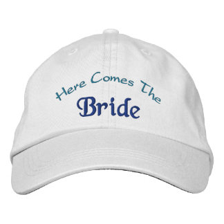 Casquette Brodée Voici la mariée