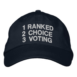 Casquette Brodée Vote à Choix Classé