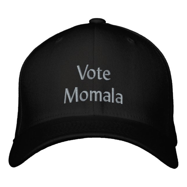 Casquette Brodée Vote Momala (Devant)