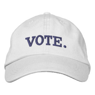 Casquette Brodée Vote Période bleue