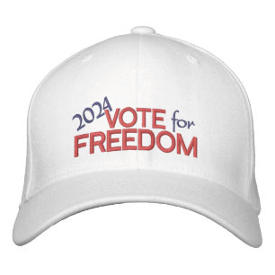 Casquette Brodée Vote pour Freedom Harris Walz 2024