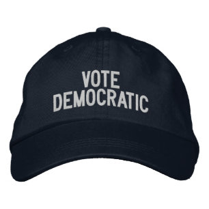 CASQUETTE BRODÉE VOTER DÉMOCRATIQUE