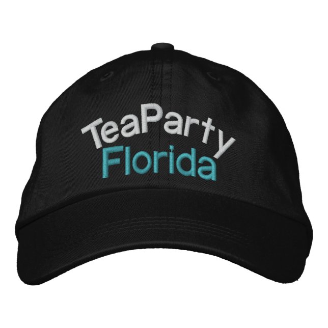 Casquette Brodée Votre Tea Party-Taxé au MAX- par SRF (Devant)