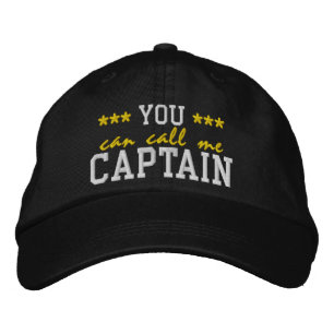 Casquette Brodée Vous pouvez m'appeler Capitaine